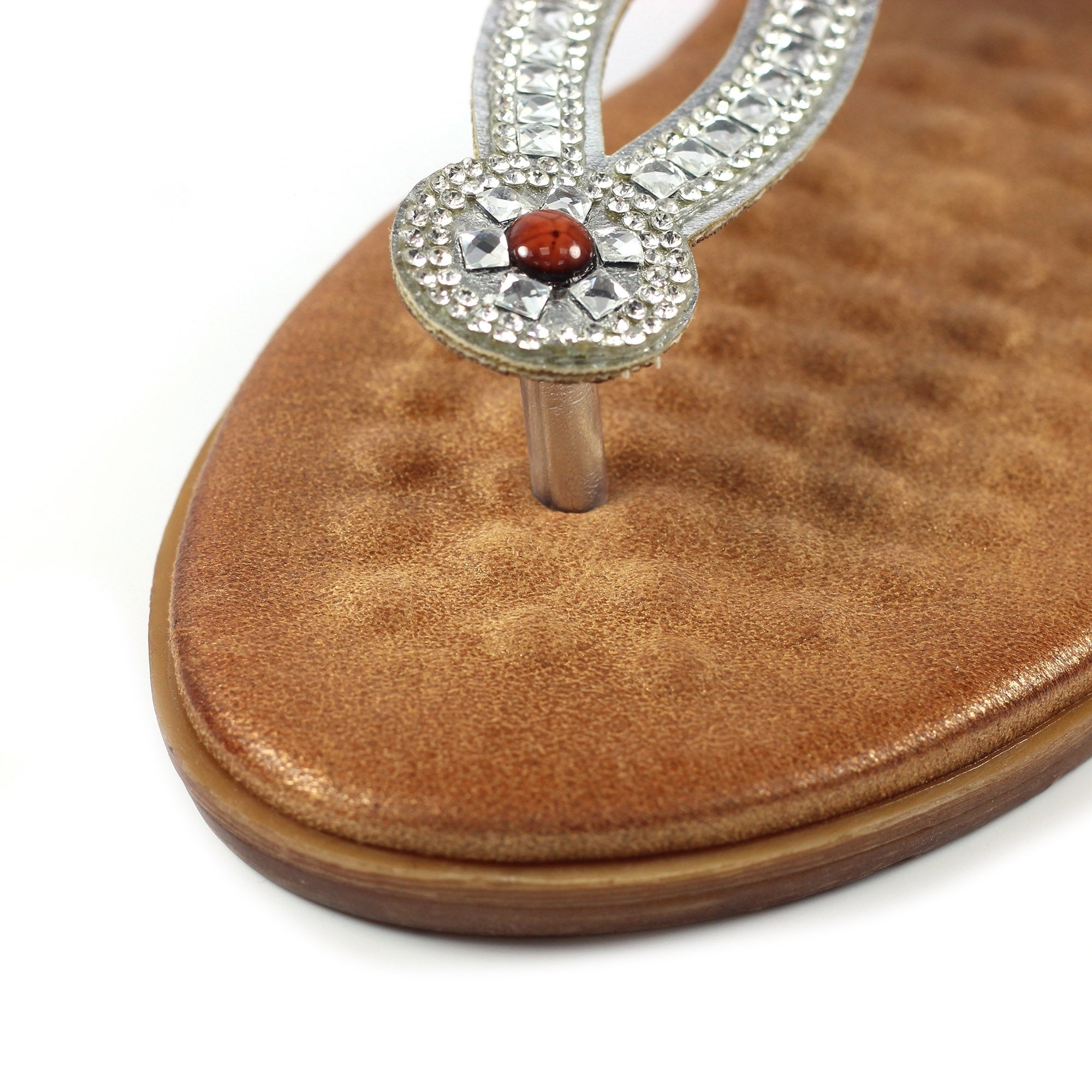 Iona Silver Sandal