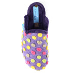 Montreal Purple Mule Slipper