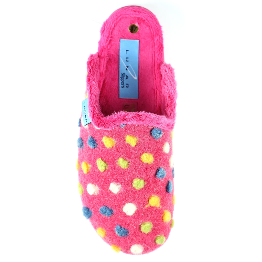 Montreal Pink Mule Slipper
