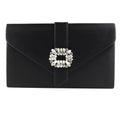 Venice Black Satin Bag