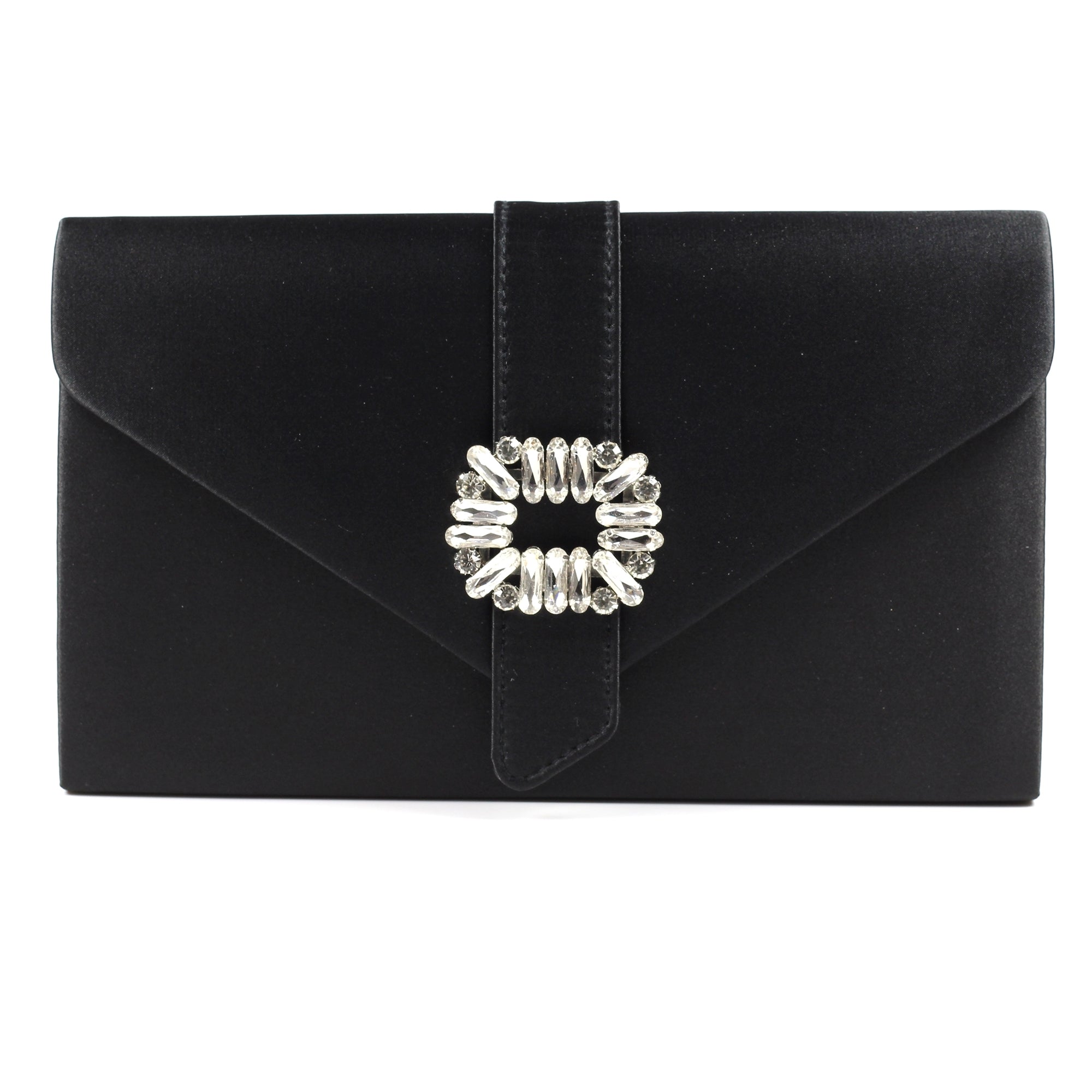 Venice Black Satin Bag