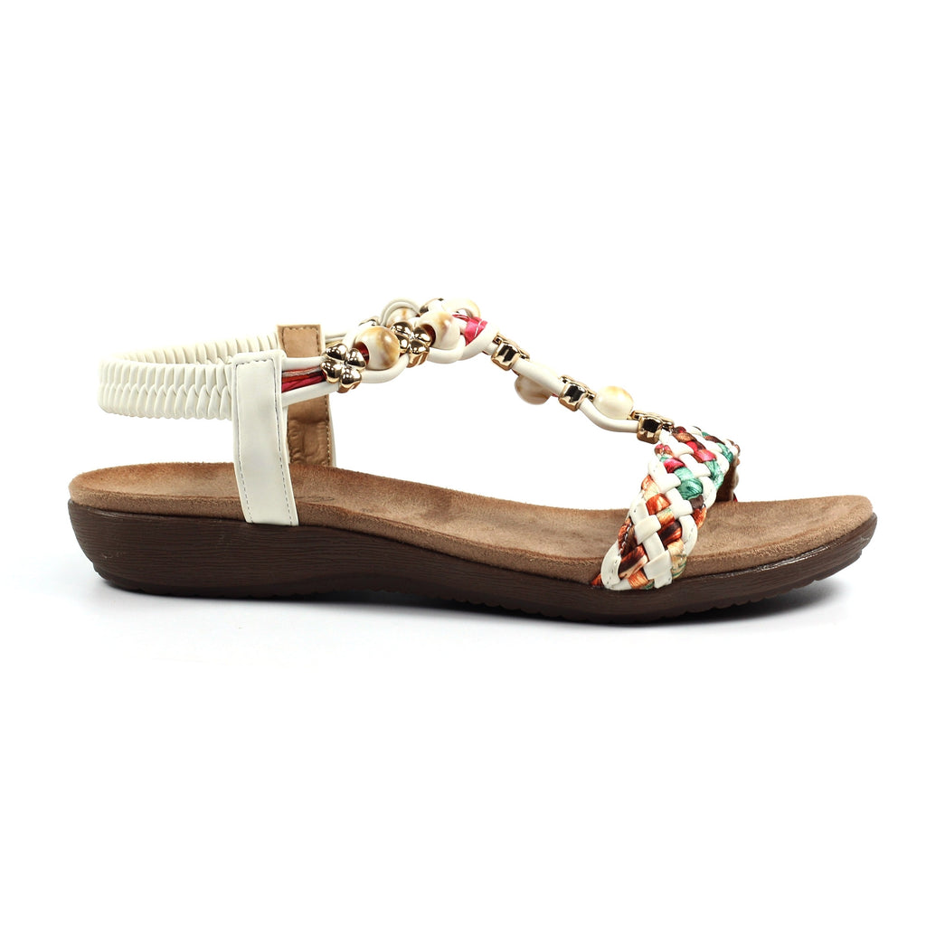 Larissa White Sandal