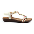 Larissa White Sandal