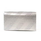 Emmerline Silver Clutch