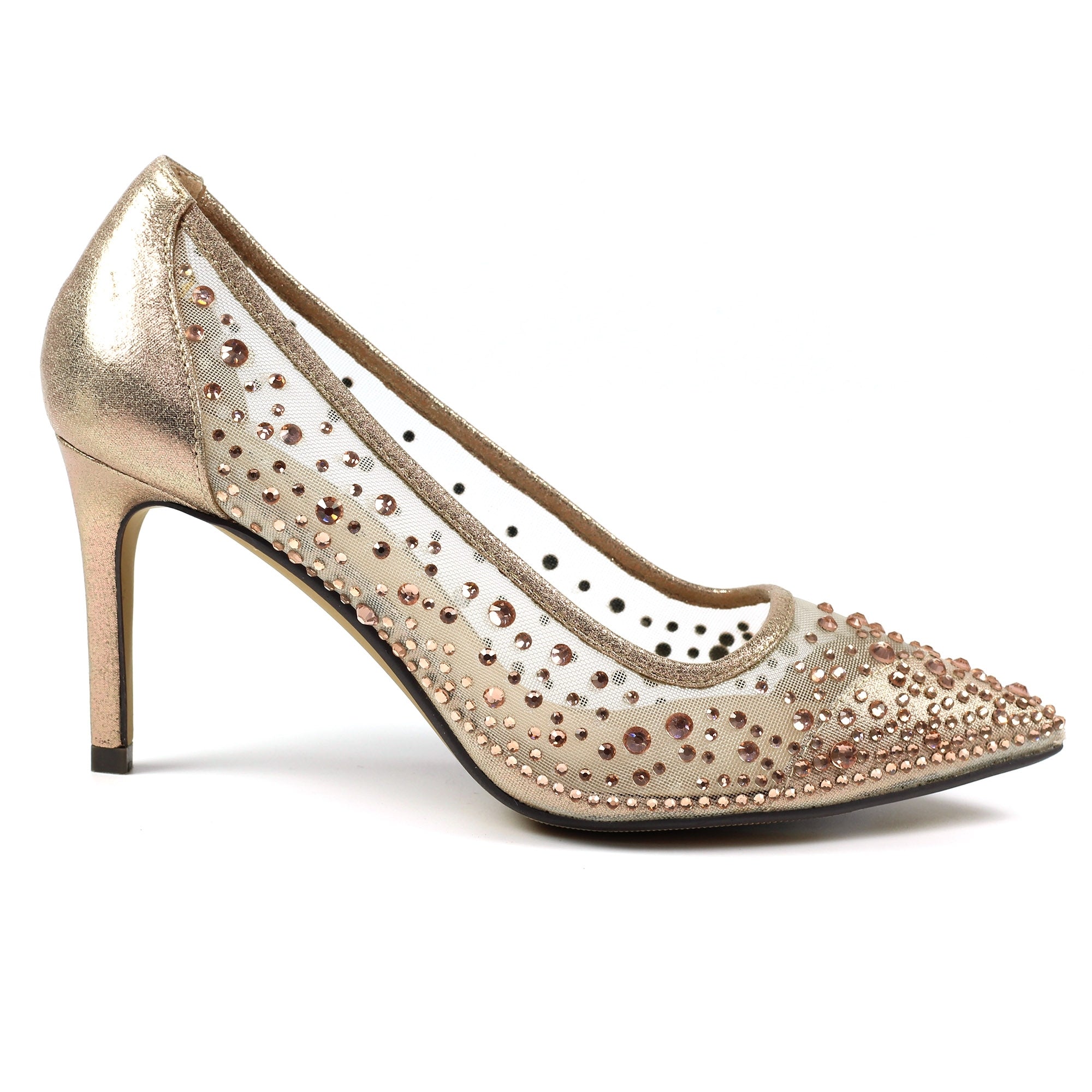 Argo Rose Gold Mesh Court