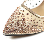 Argo Rose Gold Mesh Court