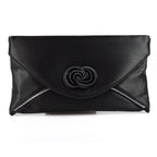 Ripley Black Satin Bag