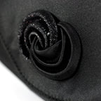 Ripley Black Satin Bag
