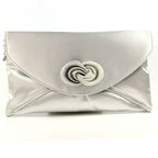 Ripley Silver Satin Bag