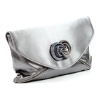 Ripley Grey Satin Bag