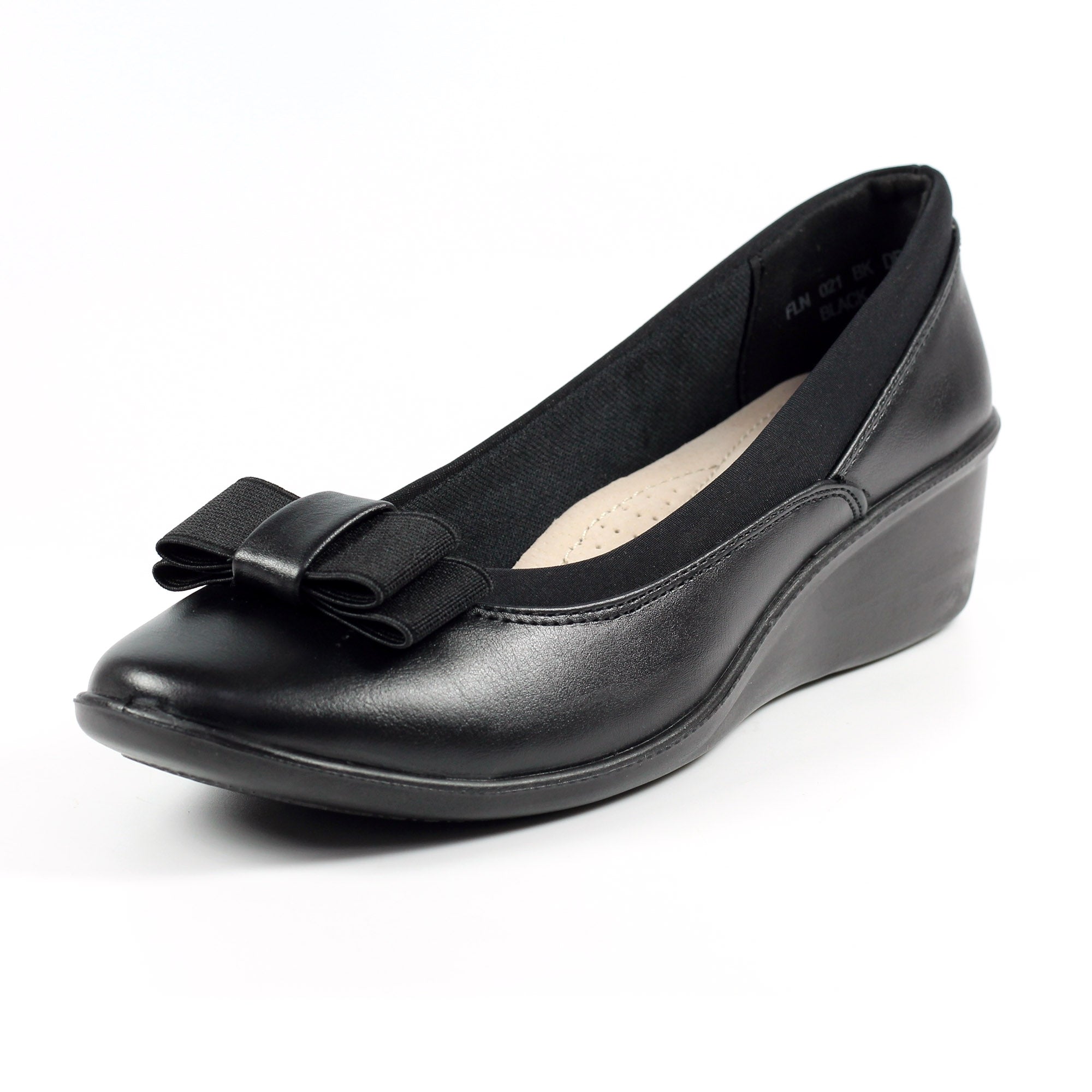 Deacon Black Comfort Shoe