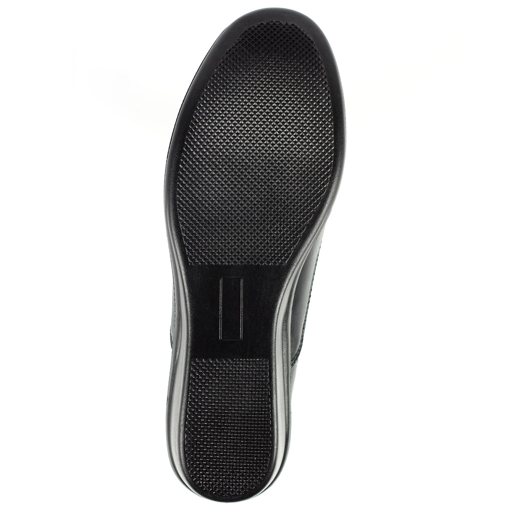 Deacon Black Comfort Shoe