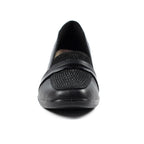 Esther Black Comfort Wedge Shoe