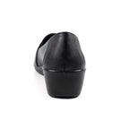 Esther Black Comfort Wedge Shoe