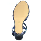 Francie Wide Fit Blue Gemstone Sandal