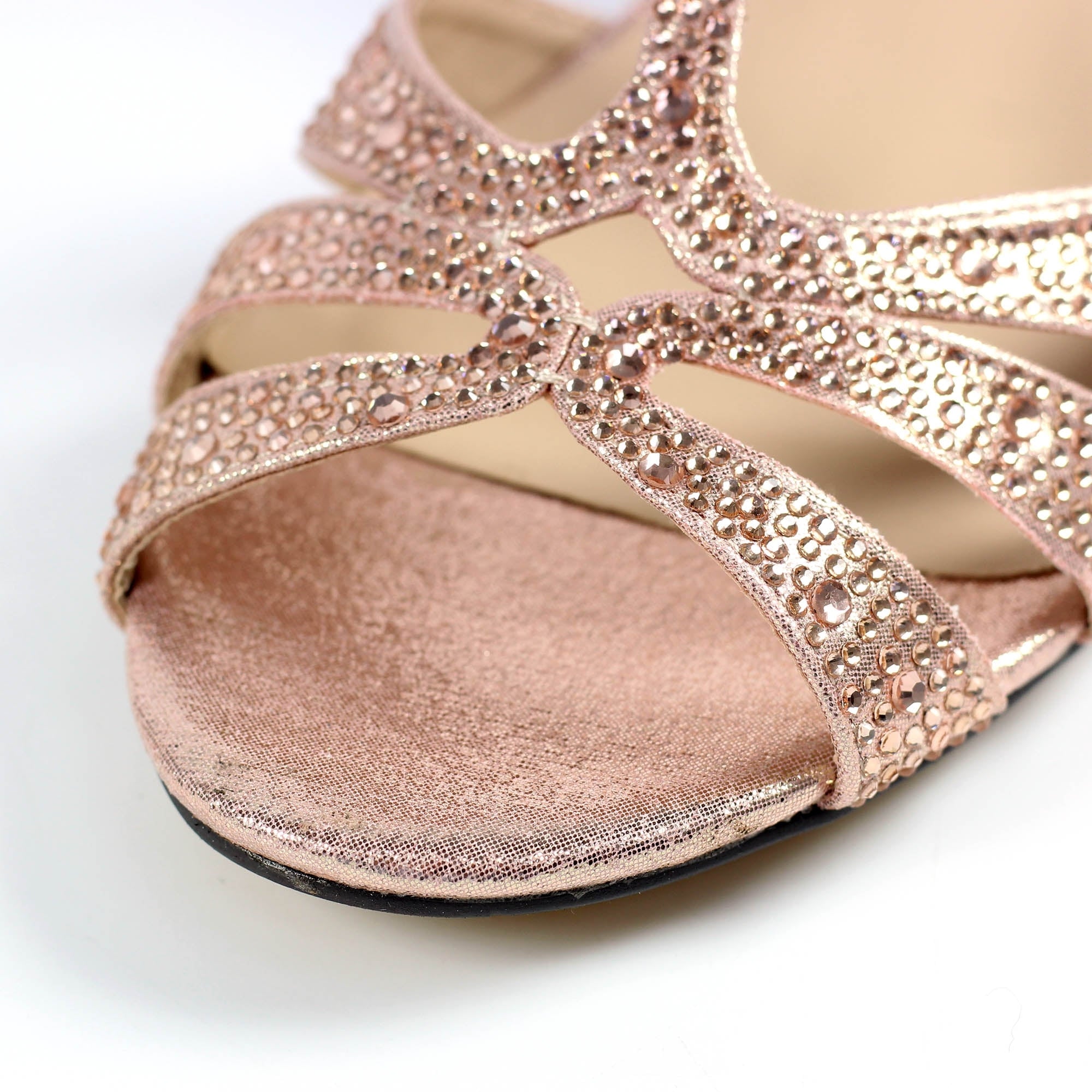 Francie Wide Fit Rose Gemstone Sandal