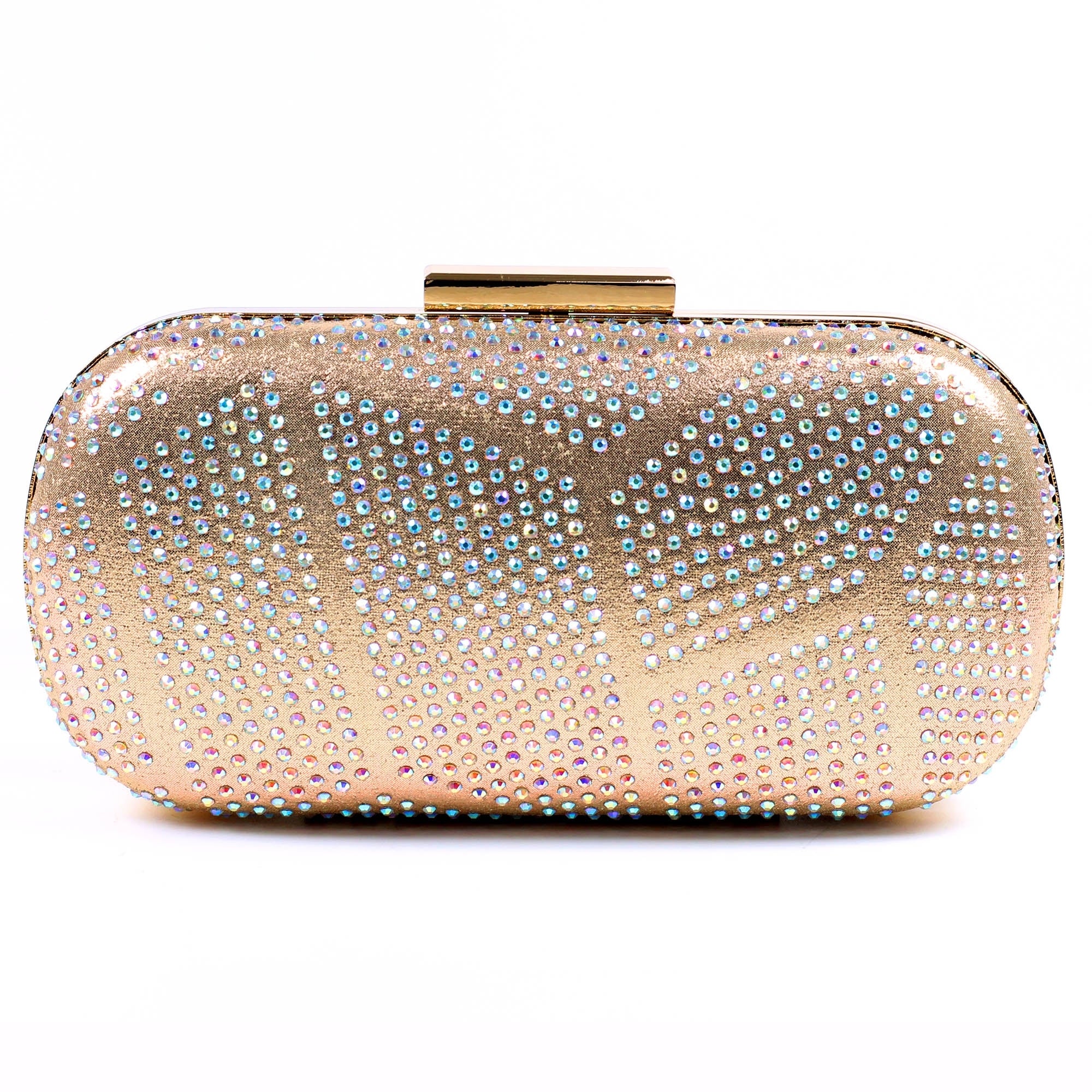 Francie Gold Gemstone Clutch Bag