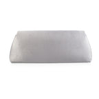 Sabrina Silver Floral Satin Bag
