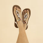 Bunton White Sandal