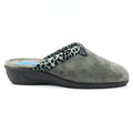 Michelle Grey Ocelot Slipper