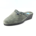 Michelle Grey Ocelot Slipper