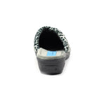 Michelle Grey Ocelot Slipper