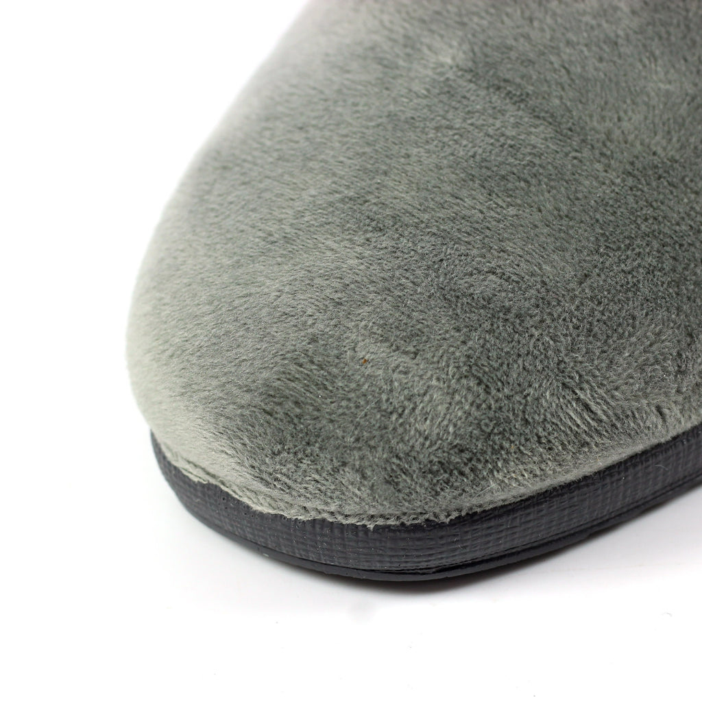 Michelle Grey Ocelot Slipper