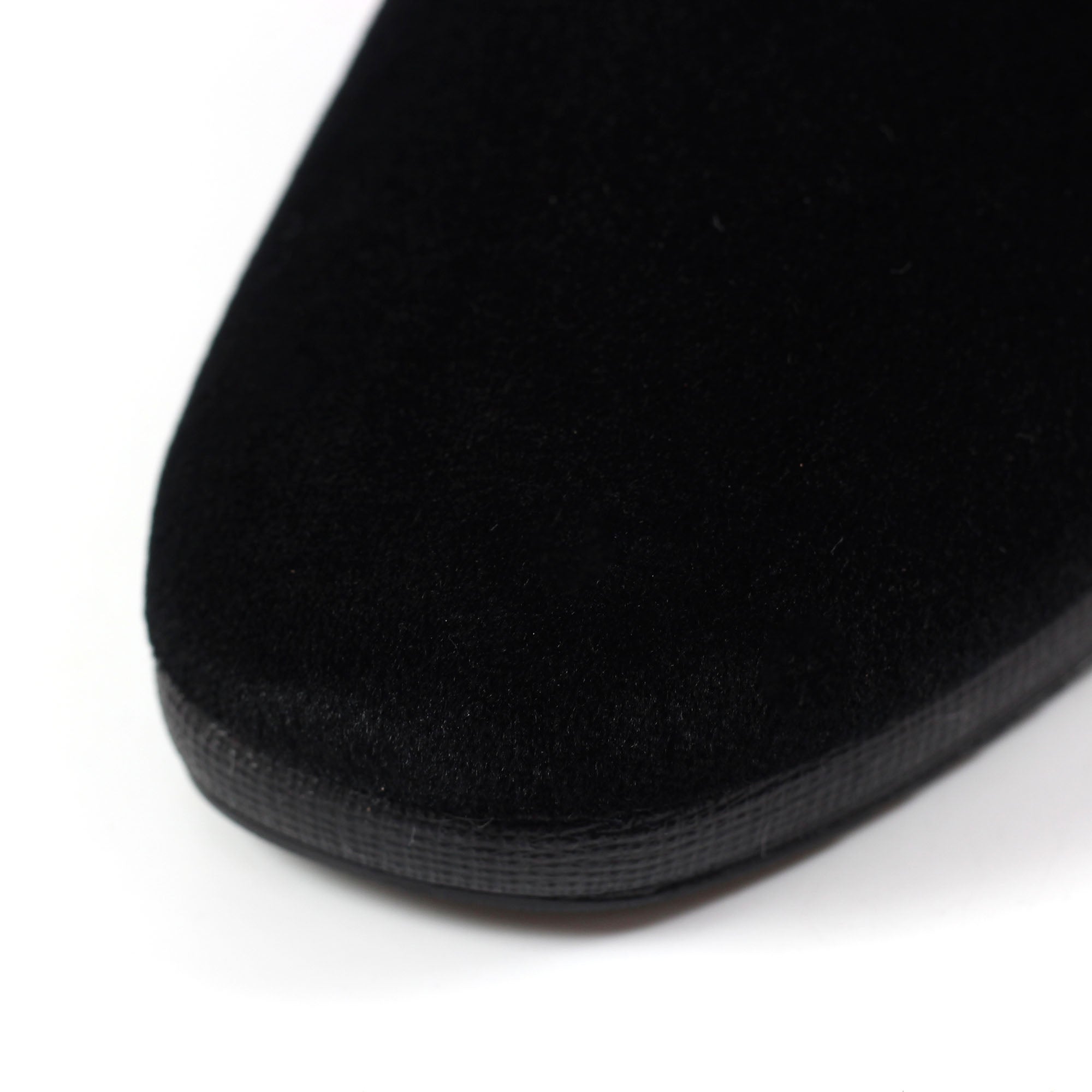 Michelle Black Ocelot Slipper