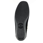 Paloma Black Leopard Trim Slipper