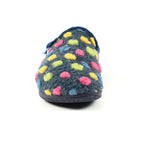 Montreal Blue Mule Slipper