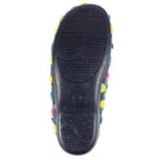 Helix Blue Polka Dot Slipper