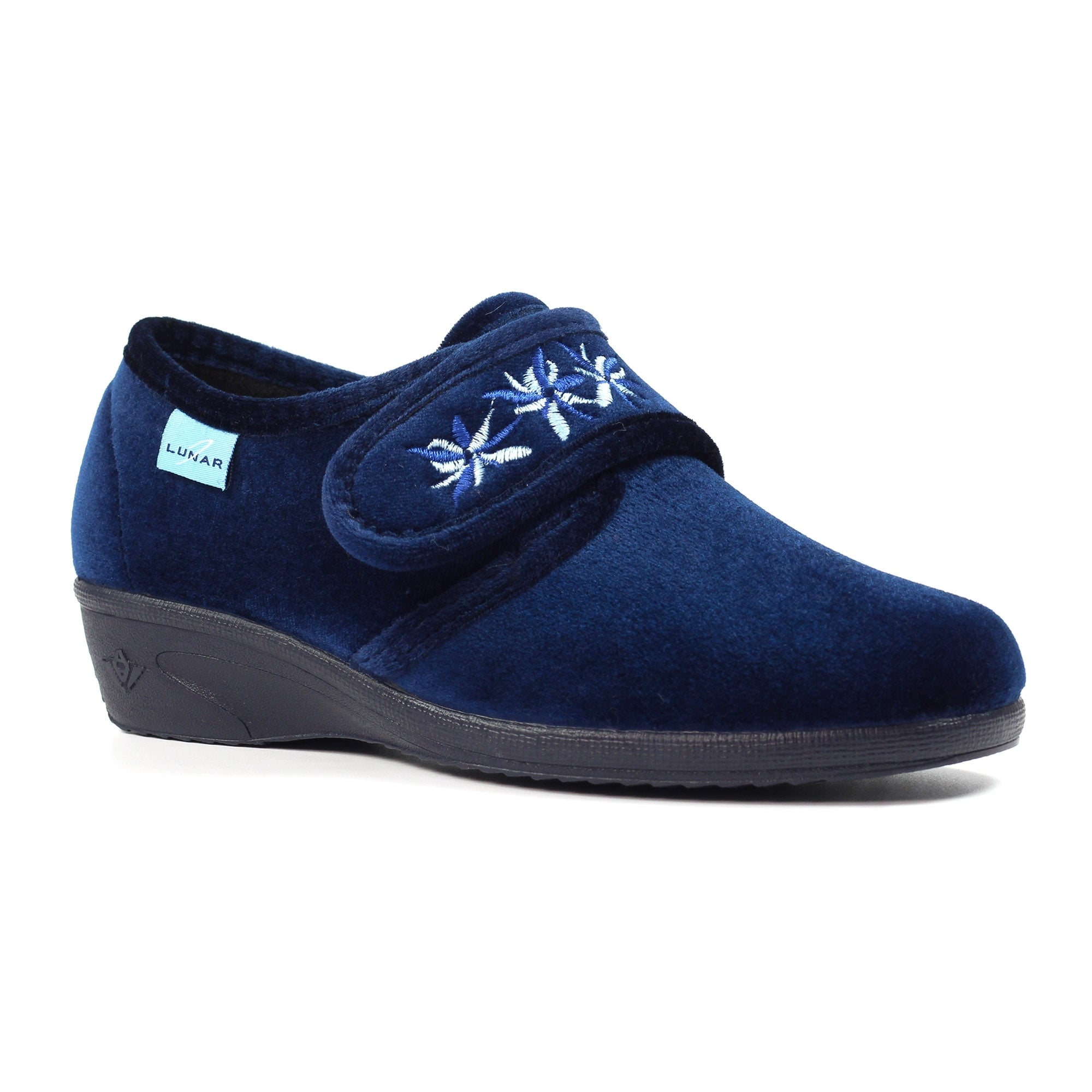 Paula II Navy Slipper