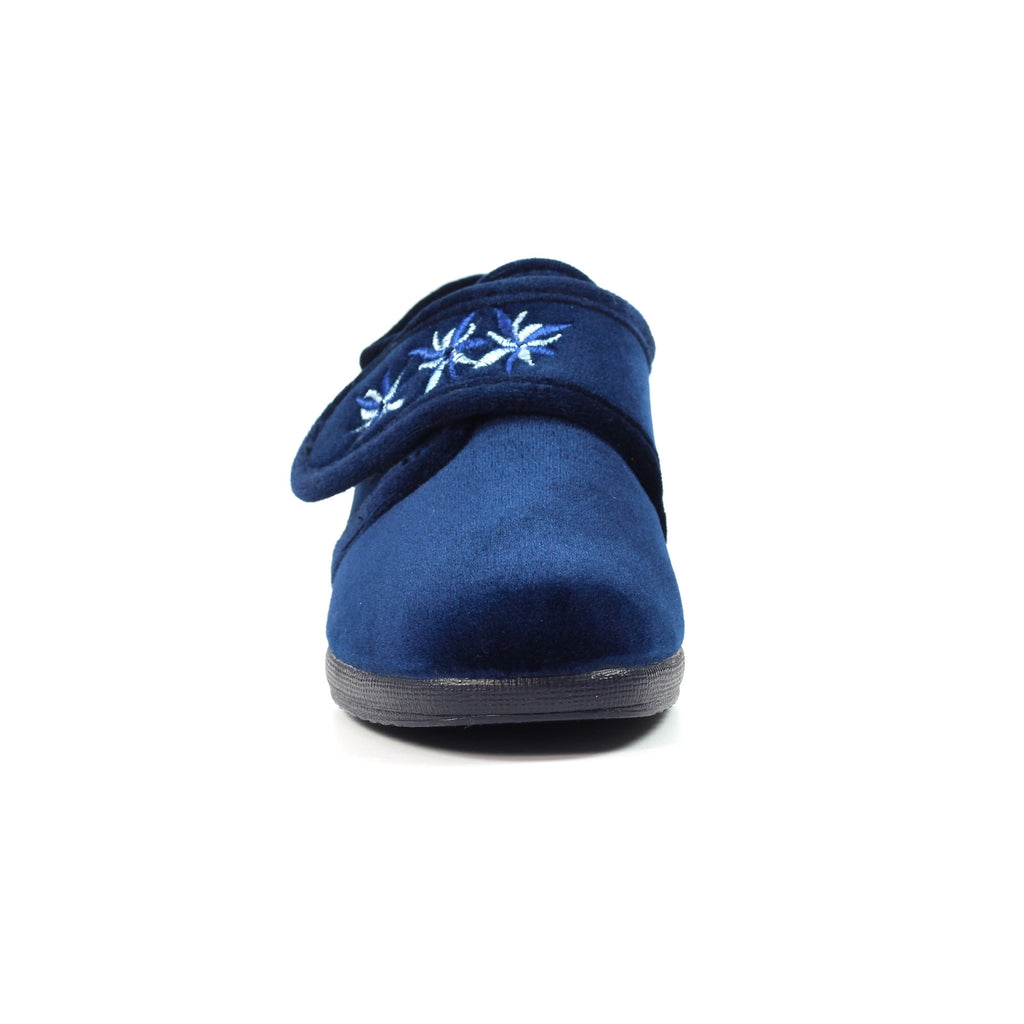 Paula II Navy Slipper