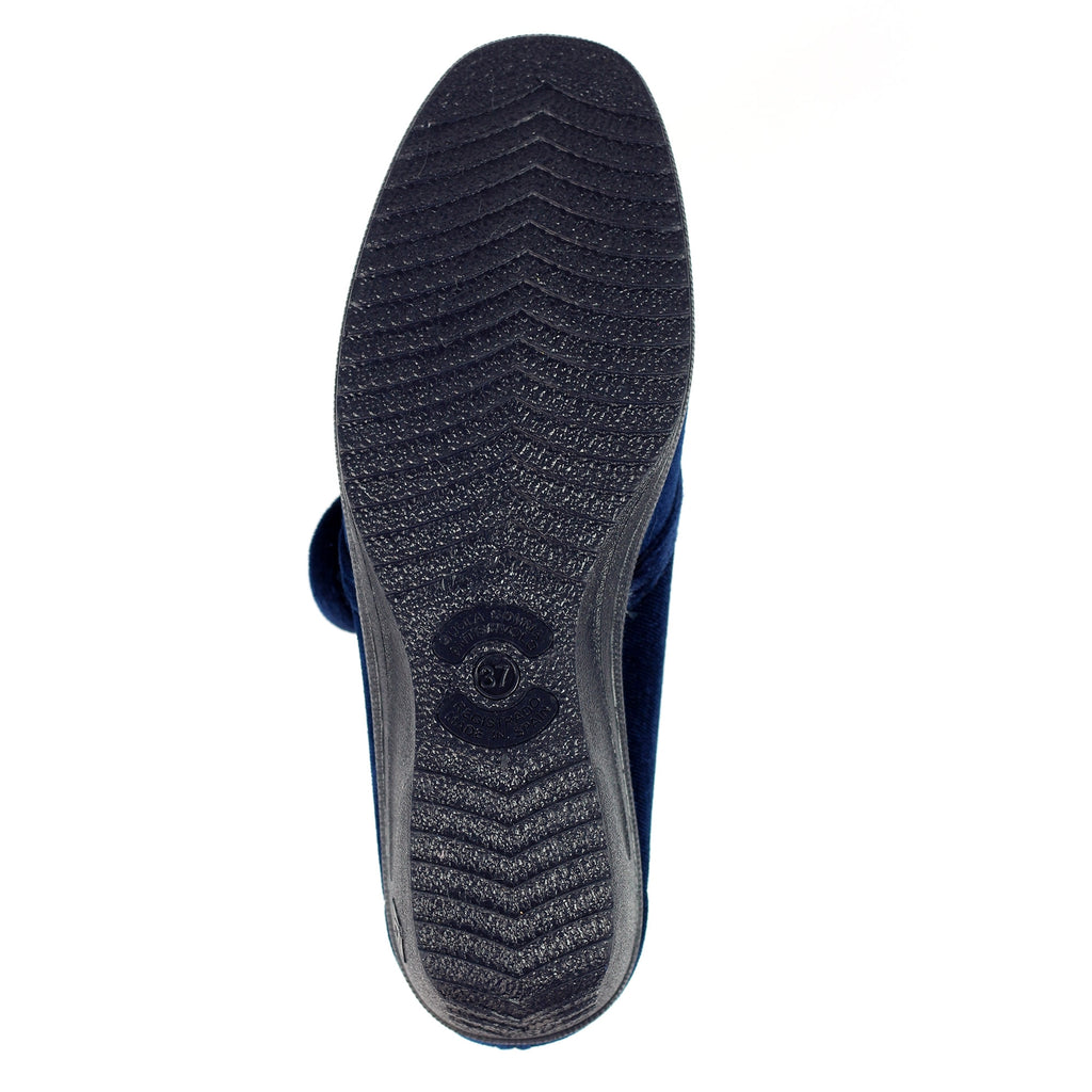 Paula II Navy Slipper
