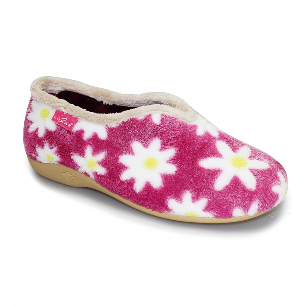 Daisy Pink Flower Slipper