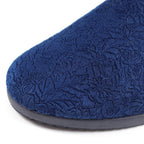 Audrey Navy Mule Slipper