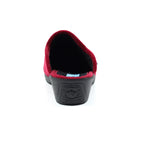 Audrey Burgundy Mule Slipper
