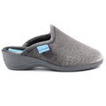 Audrey Grey Mule Slipper