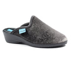Audrey Grey Mule Slipper