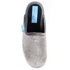 Audrey Grey Mule Slipper