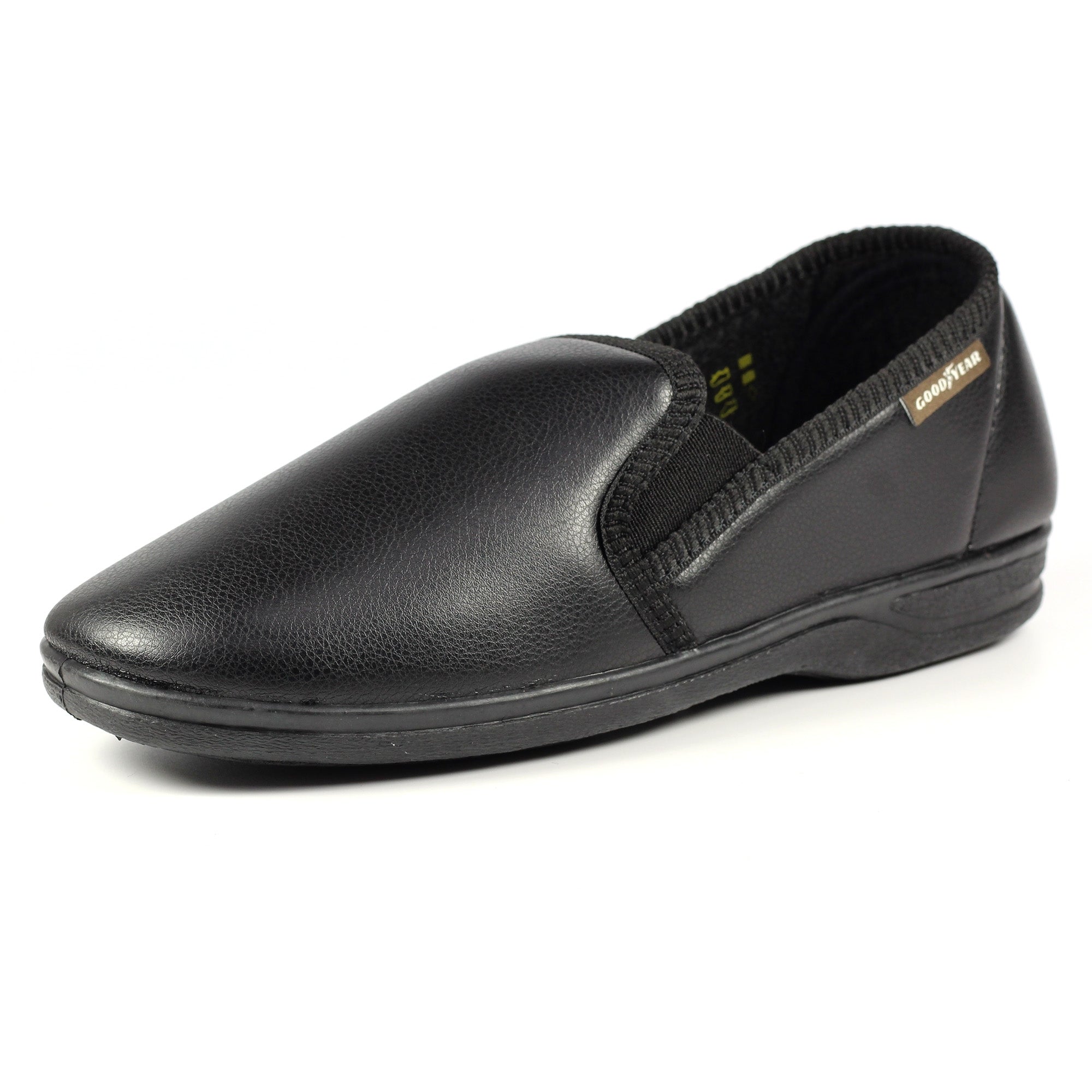 Trent Black Slipper