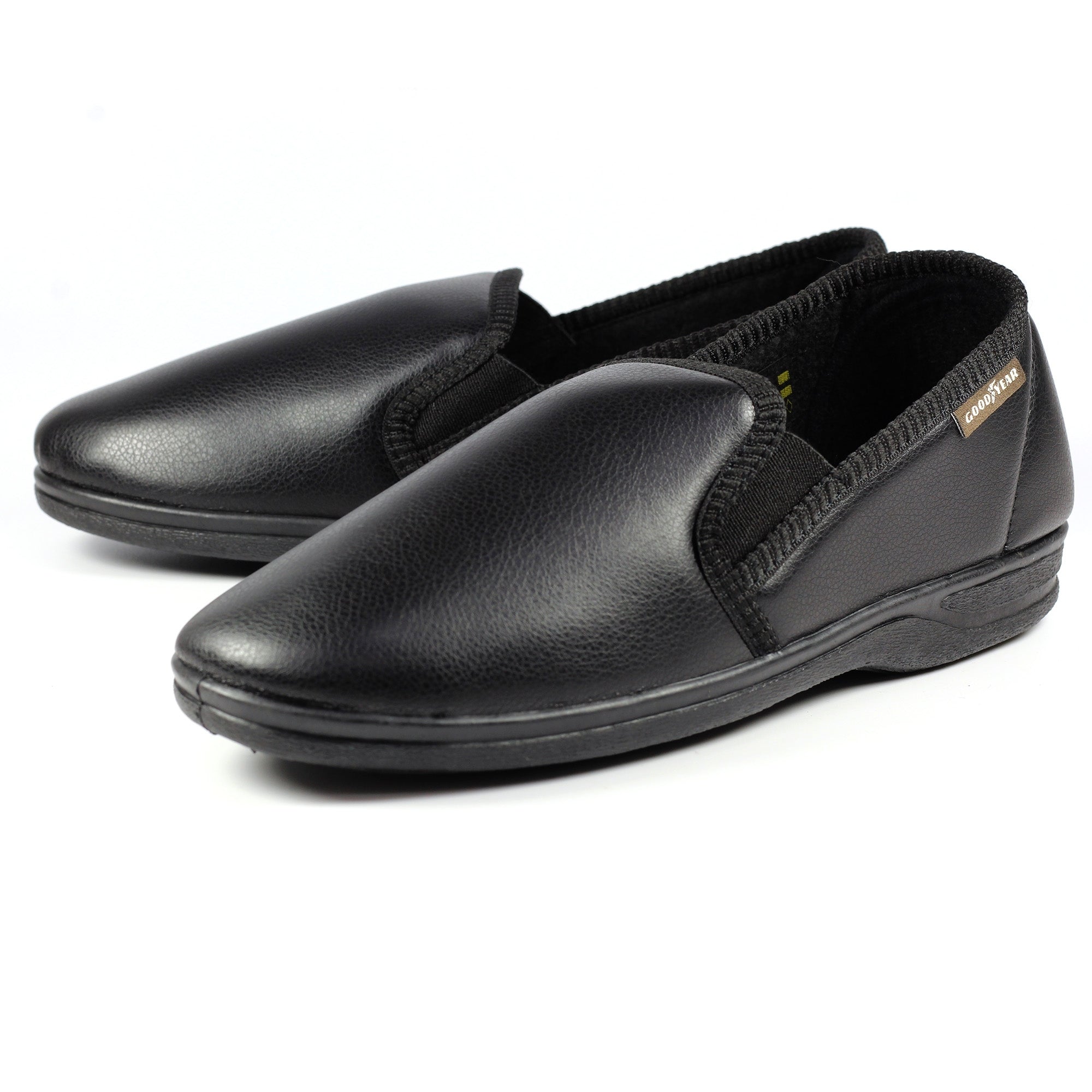 Trent Black Slipper