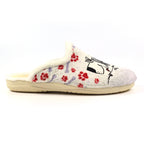 Eternity White Slipper