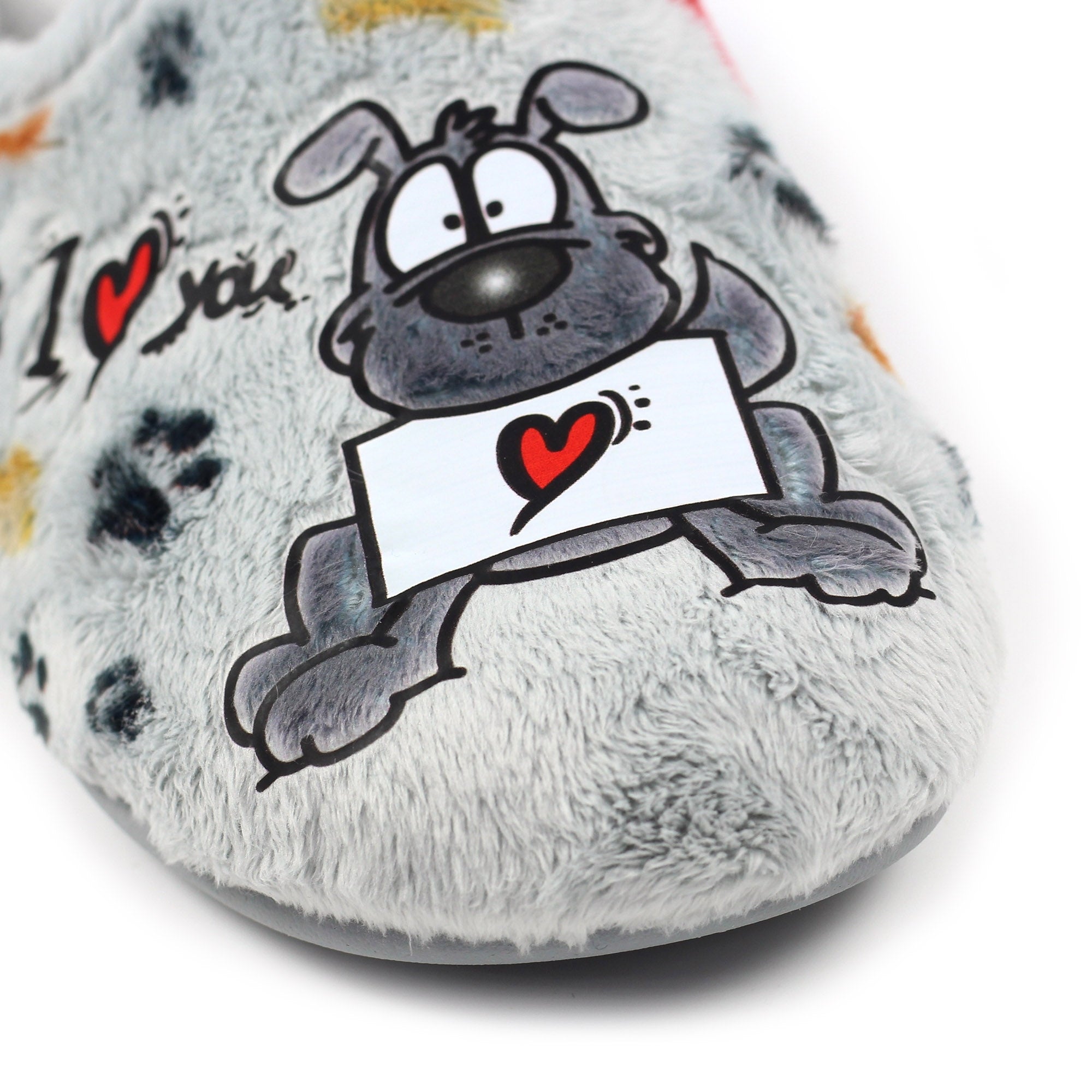 Euphoria Grey Slipper
