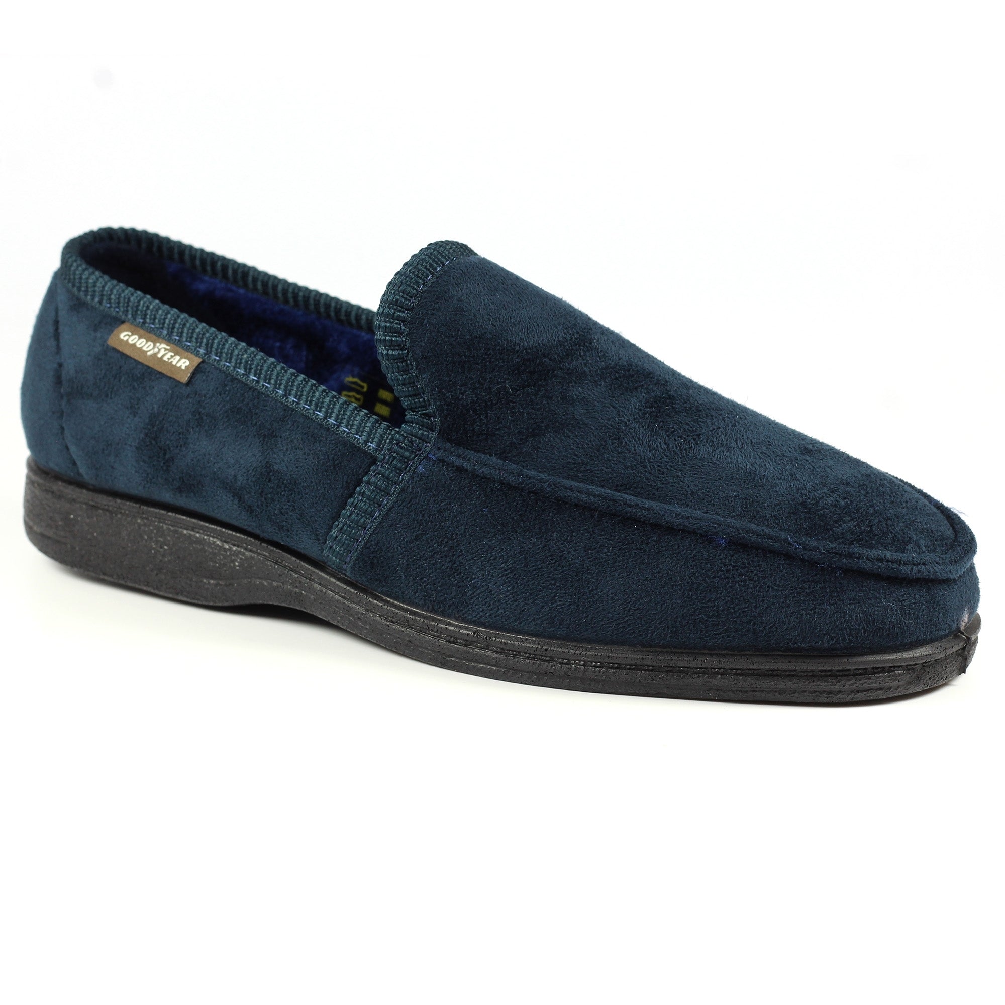 Eden Navy Goodyear Slipper