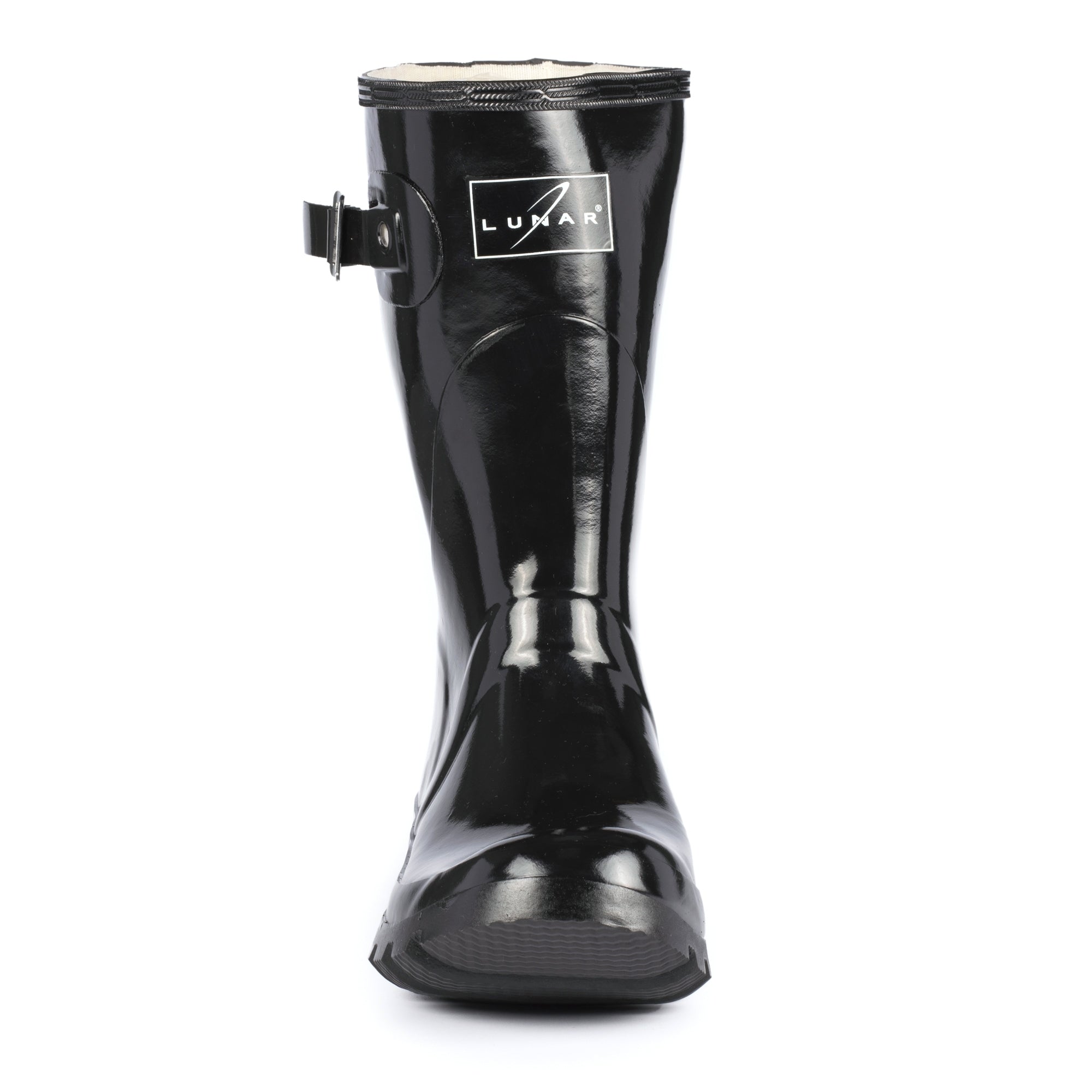 Sweden Black Mid-Calf Wellington