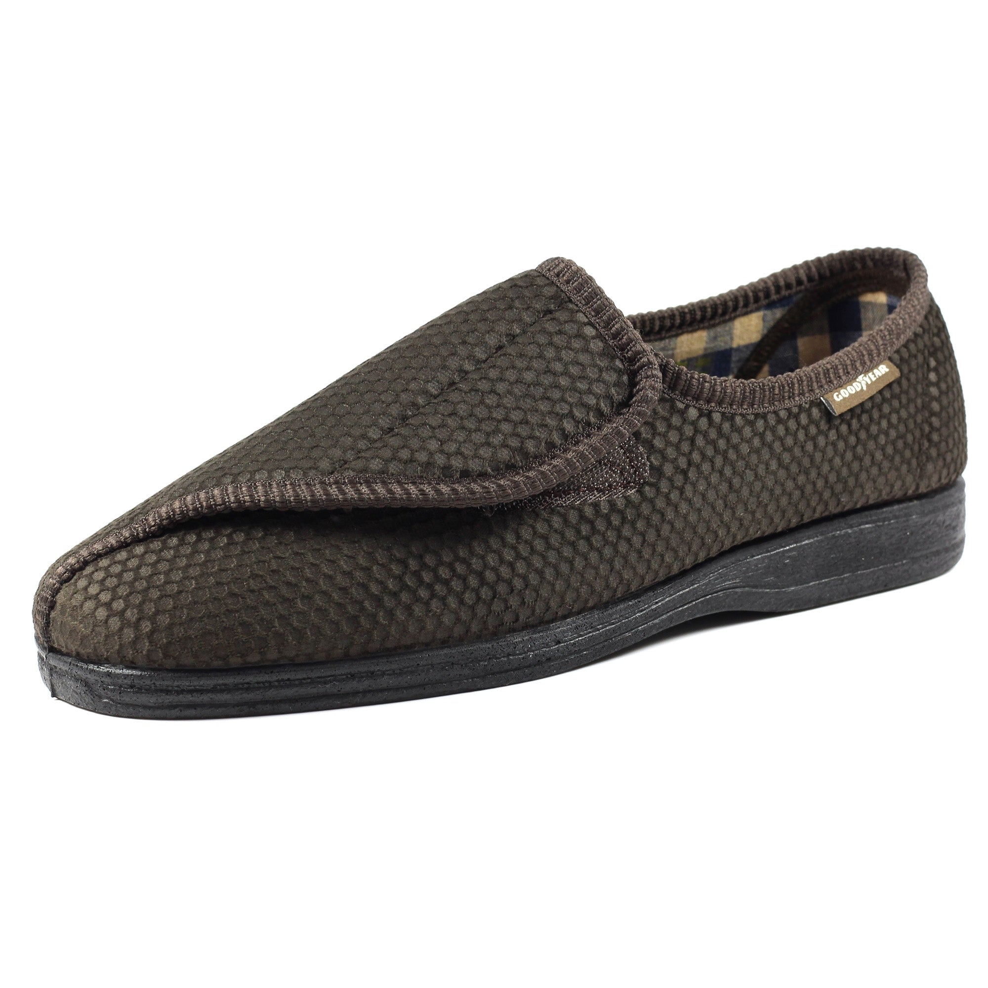Columbus II Brown One Touch Slipper