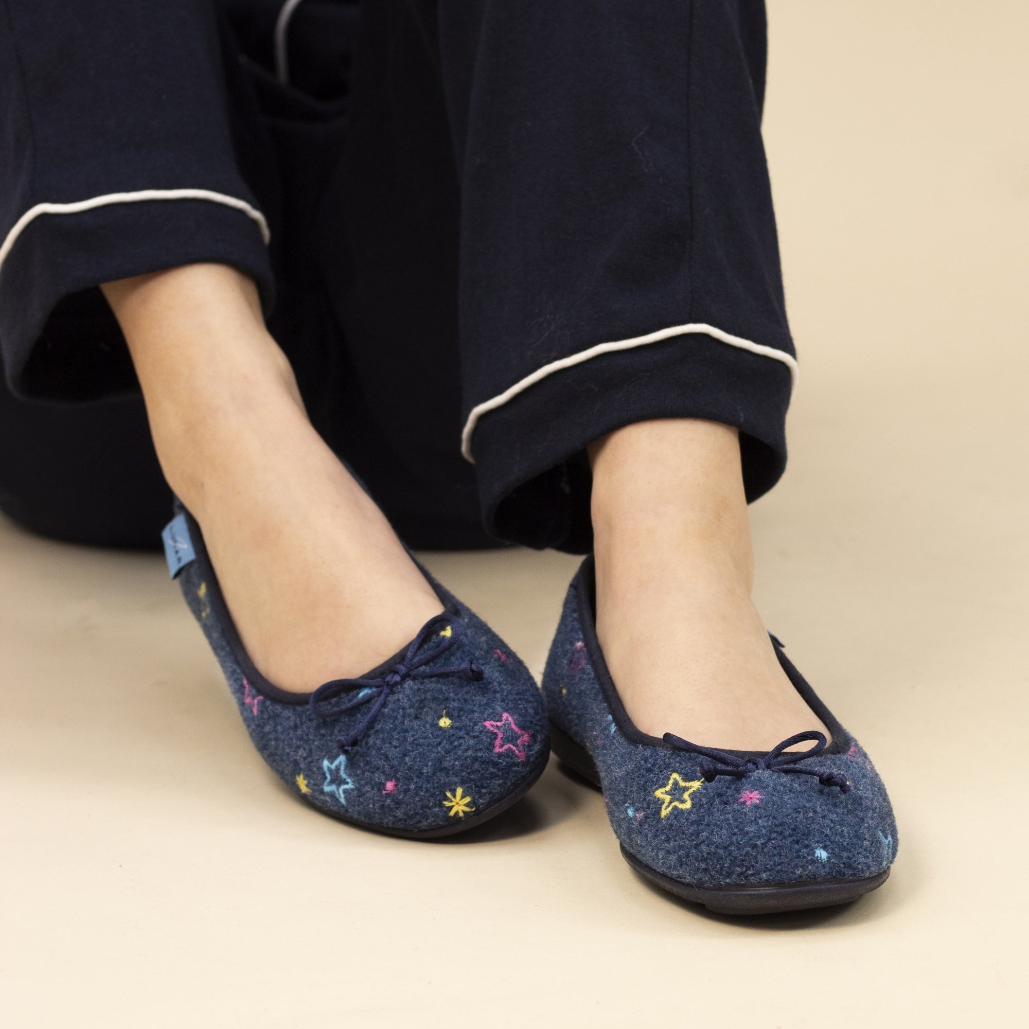 Berry Blue Pump Slipper