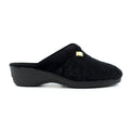 Amaretto Black Mule Slipper