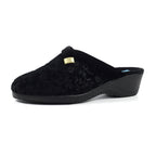 Amaretto Black Mule Slipper
